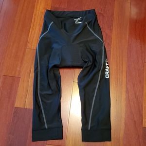 Craft Women's cycling/biking capris w/ chamois/pad